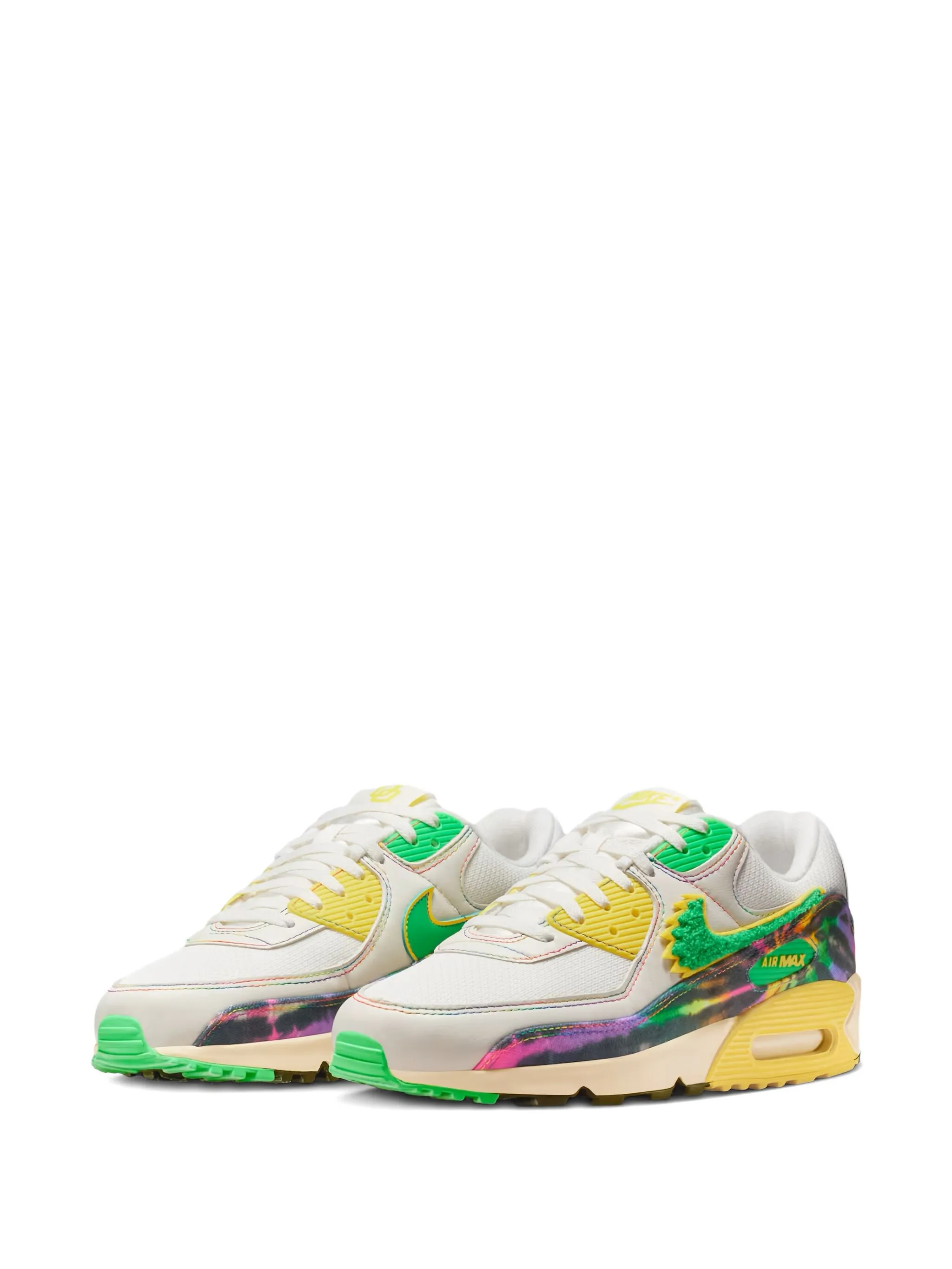 Кроссовки Air Max 90 из коллаборации с Oregon Ducks x The Grateful Dead Nike, белый — фото 2