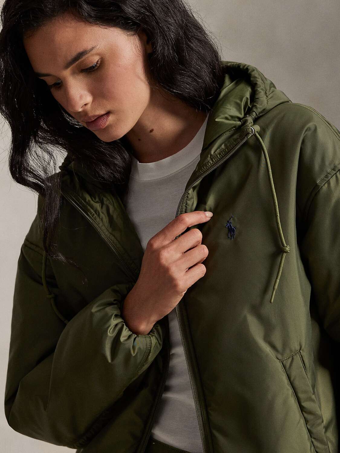Polo Ralph Lauren Куртка для межсезонья в цвете Olive — фото 2