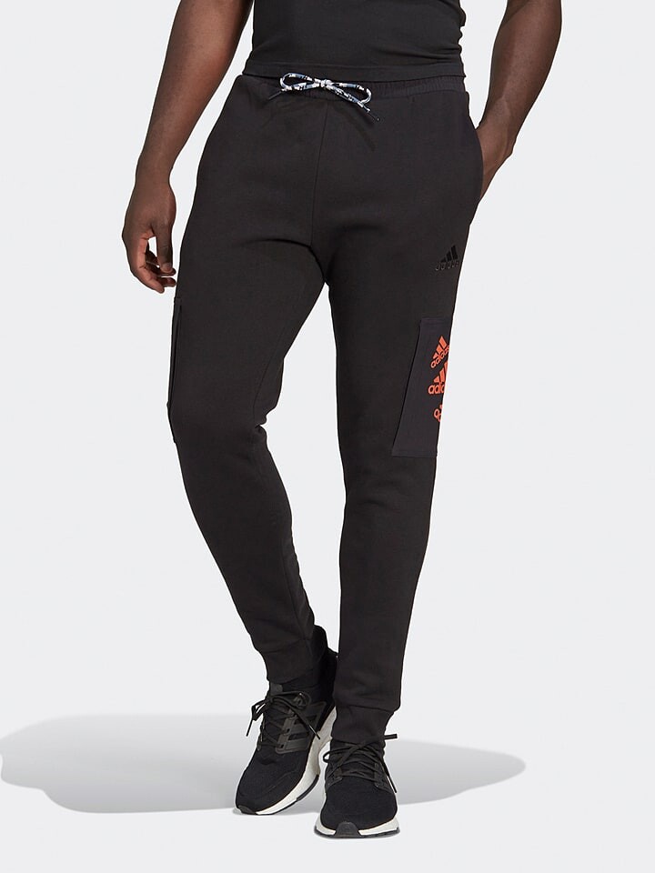 

Спортивные брюки adidas M Q4 BL PT, цвет schwarz/orange