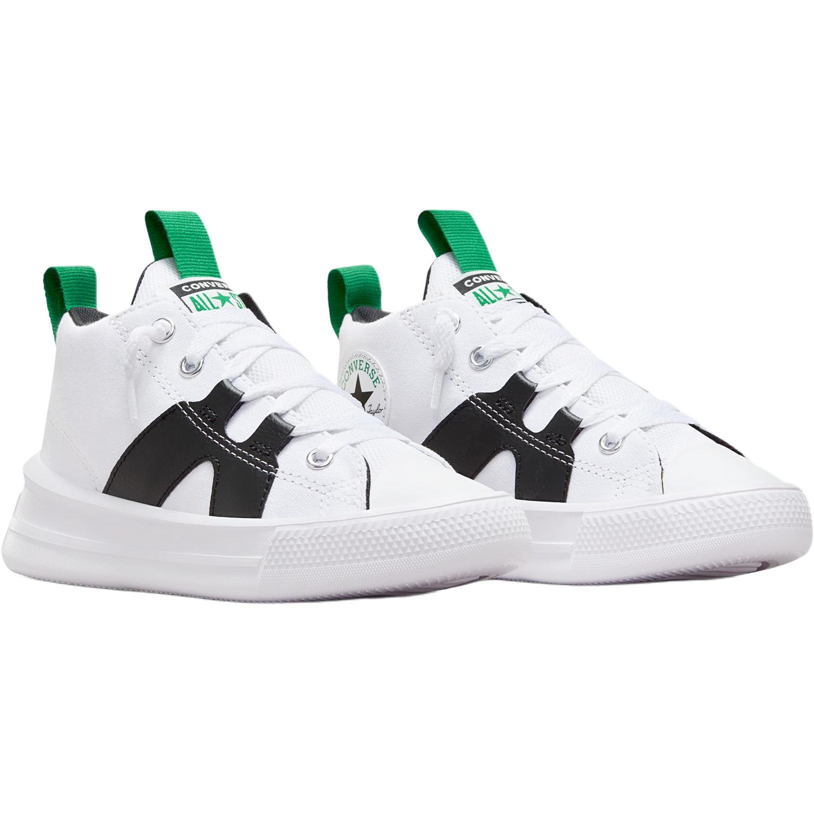 Converse Детские кеды Chuck Taylor All Star Canvas Shoes белого цвета — фото 4