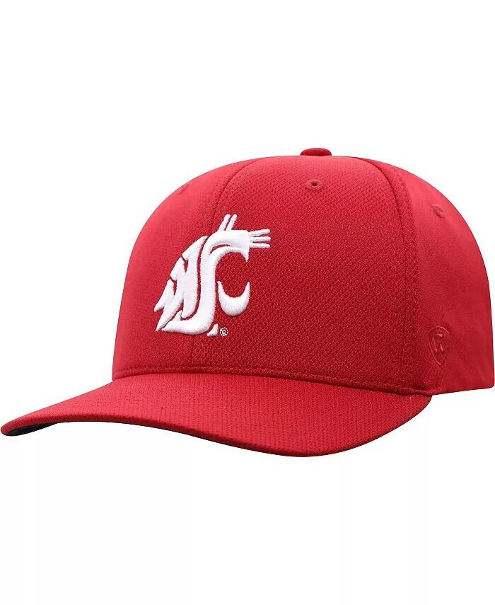

Мужская малиновая шляпа с логотипом Washington State Cougars Reflex Flex Top Of The World