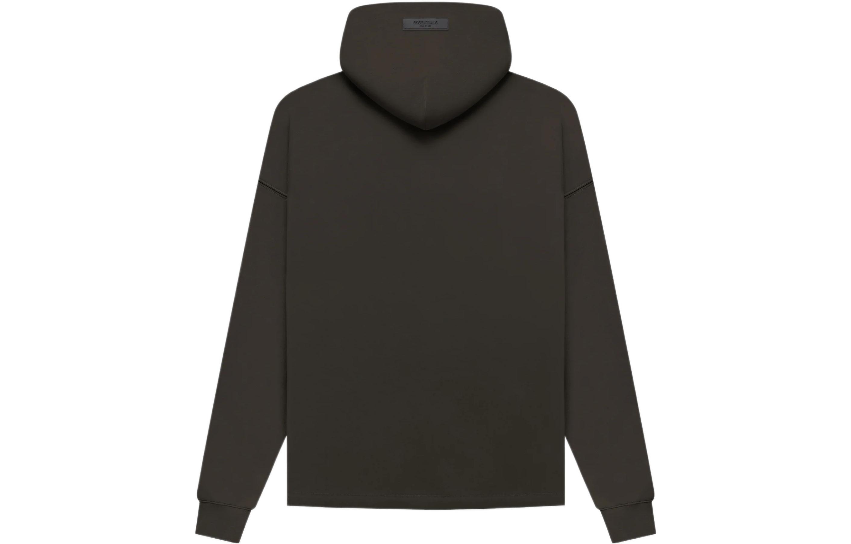Расслабленный Худи Fear Of God Essentials, Серый Черный — фото 3