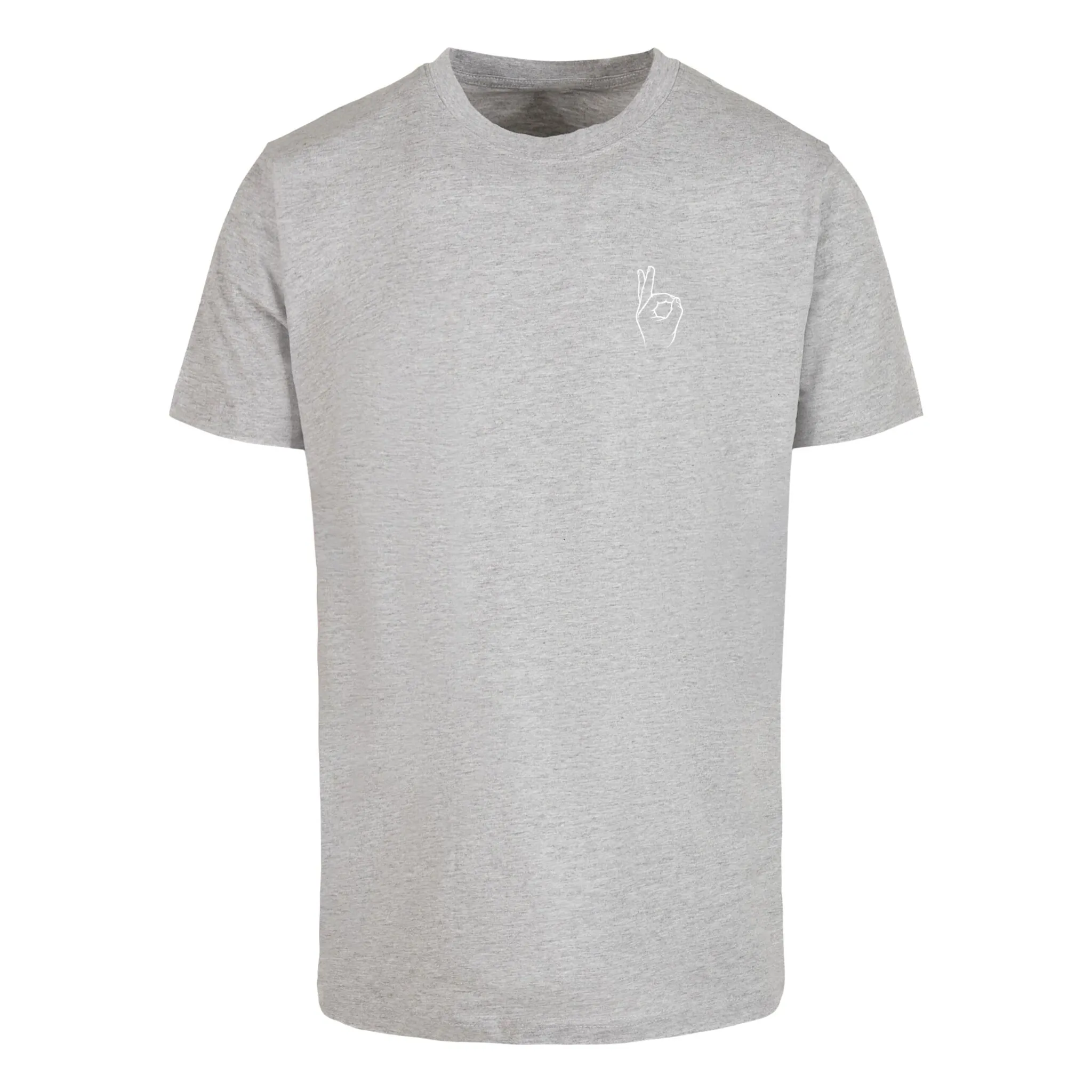 

Футболка Mister Tee "Мужская футболка Mister Tee с надписью Easy Sign" Mistertee, серый