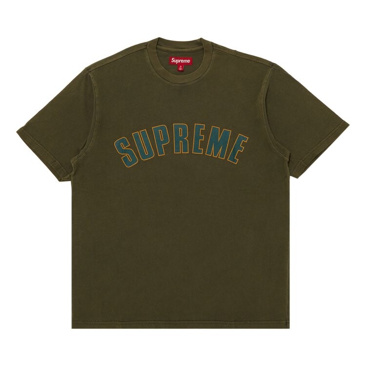 

Топ Supreme Cracked Arc Short-Sleeve Top, зеленый