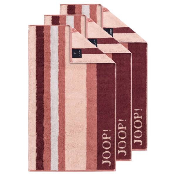 

Гостевое полотенце Joop! Vibe 3er Pack, 50x10x30 см, розовый