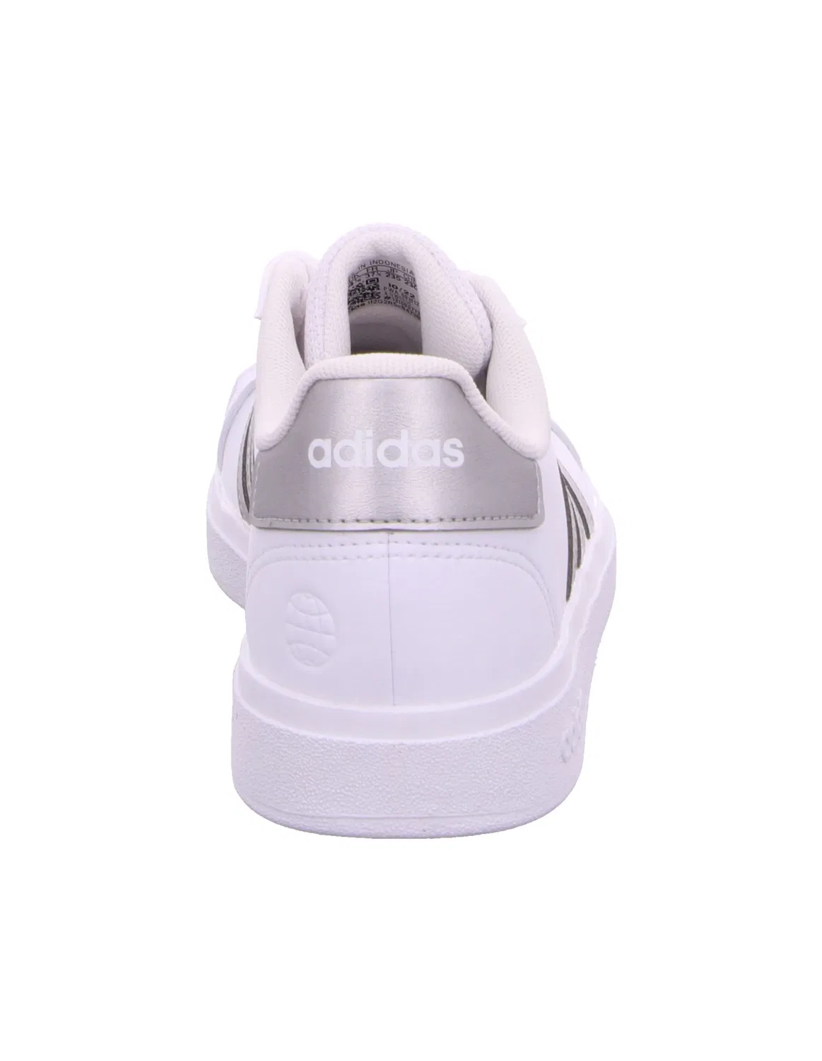 Кроссовки низкие Grand Court 2.0 Adidas, белый/серебристый/серебристый — фото 2