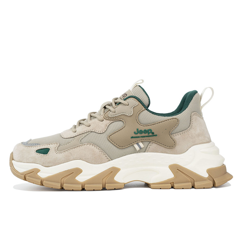 

Jeep Низкие треккинговые кроссовки мужские песочные, цвет Sand