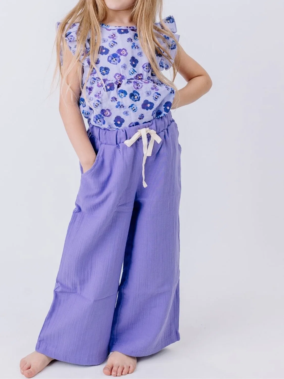 Обычные брюки 'Walkiddy - Royal Lavender Pants' Walkiddy, Lilac — фото 2