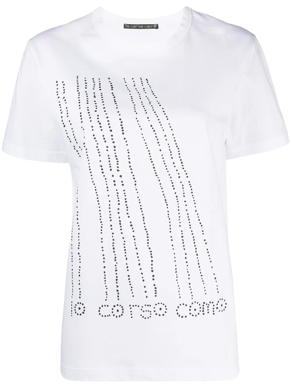 

Футболка в горох 10 CORSO COMO, белый