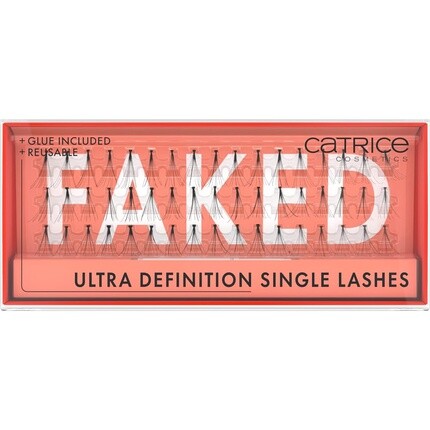 

Catrice Faked Ultra Definition одиночные ресницы черные стойкие веганские накладные ресницы с эффектом 51 шт.