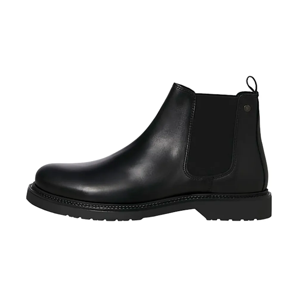 

Ботинки Jack & Jones Vauxhall Leather Chelsea, черный