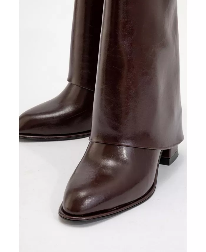 Ботинки на толстом каблуке Ellas Prologue Shoes, красный — фото 3