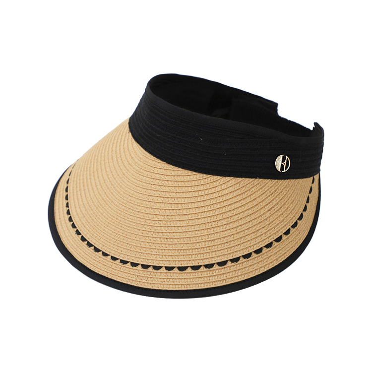 

Шляпа от солнца из целлюлозного волокна для женщин ELLE, хаки