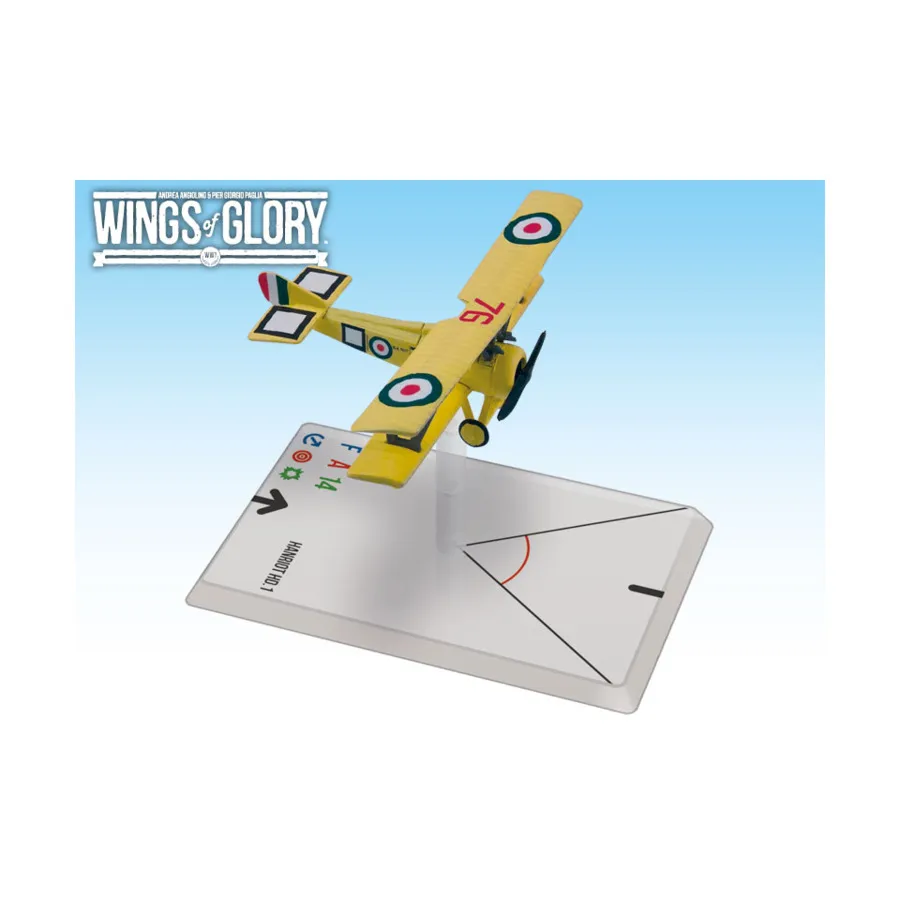 

Hanriot HD.1 - Скарони, Wings of Glory - WWI Miniatures - Airplane Packs - Series III (1:144)