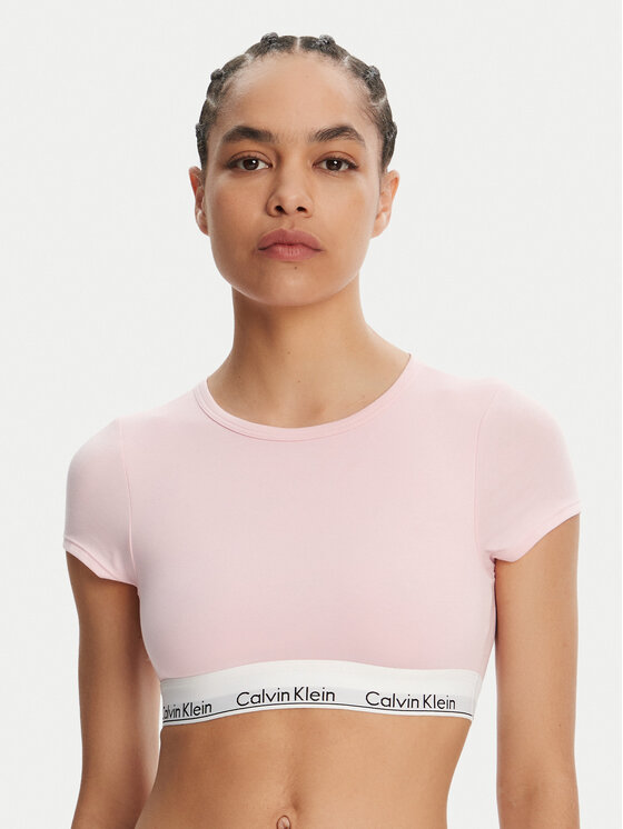 

Облегающая футболка LV00QF7213 Calvin Klein Underwear, розовый