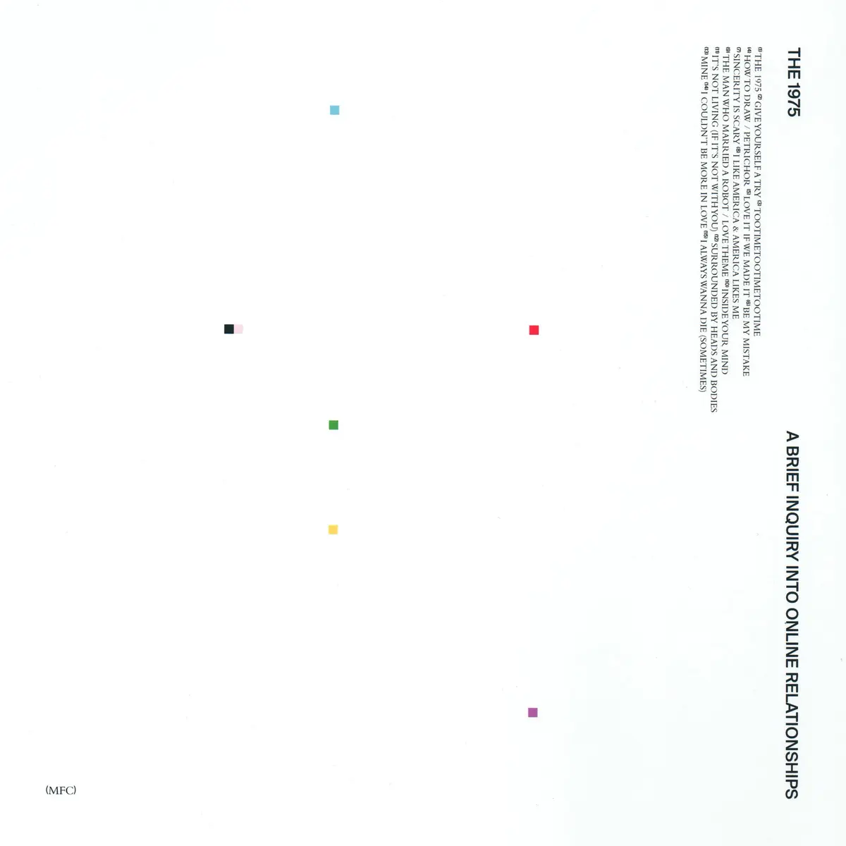 

Виниловая пластинка The 1975 - A Brief Inquiry Into Online Relationships