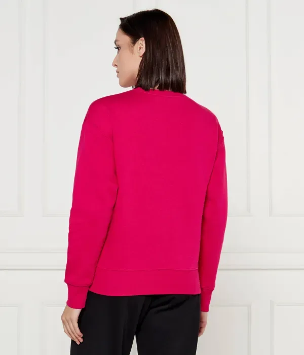 Толстовка regular fit Polo Ralph Lauren, фуксия — фото 3