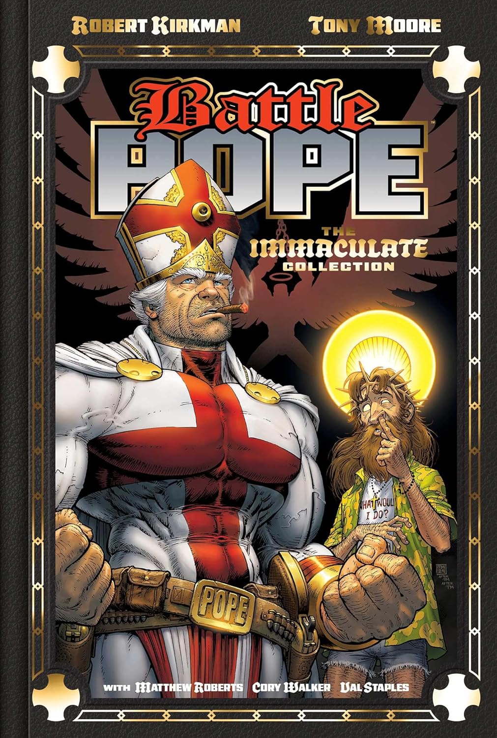 

Battle Pope 25th Anniversary Deluxe Hardcover: The Immaculate Collection (Image Comics)