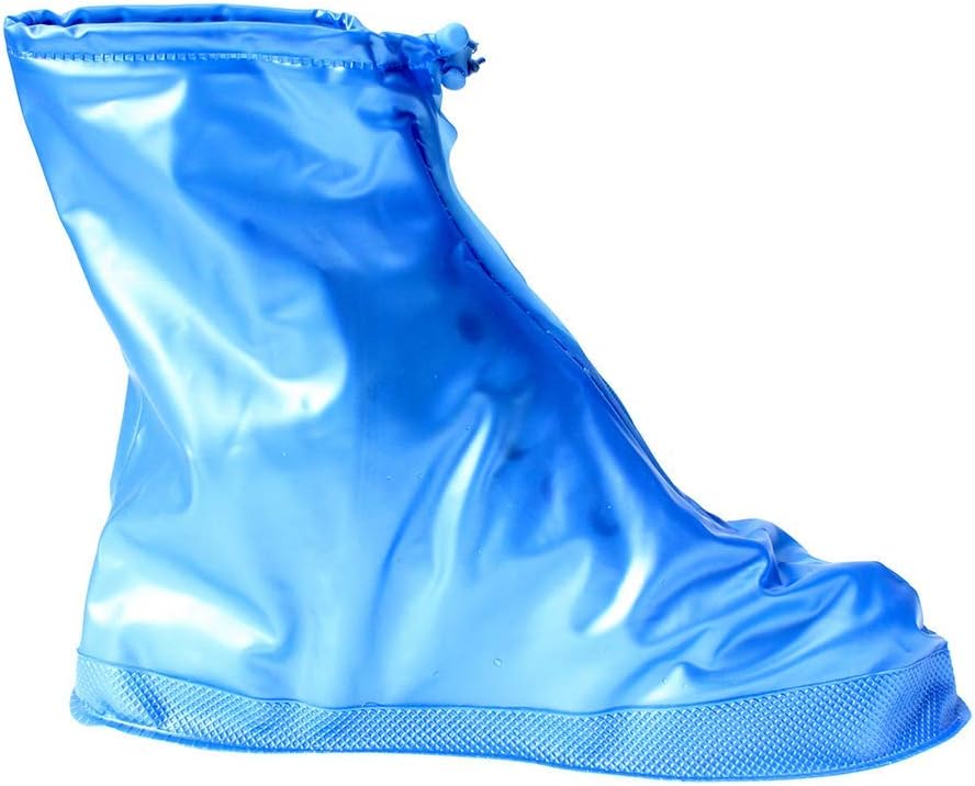 Child Waterproof Shoe Covers Outdoor Rain Overshoes for Girls Boys Chiximaxu, Blue — фото 4