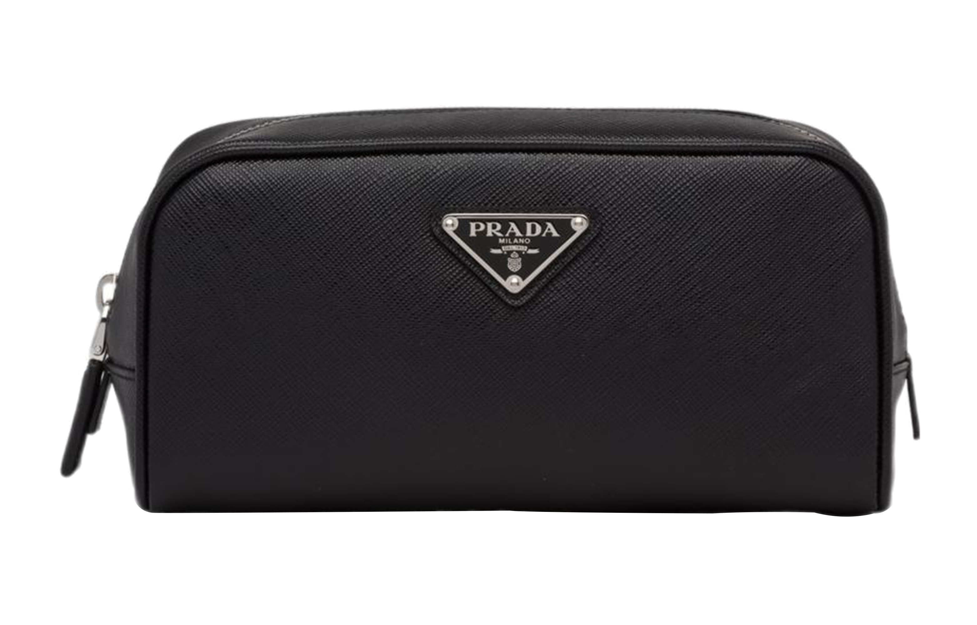 

PRADA Кожаная косметичка женская черная