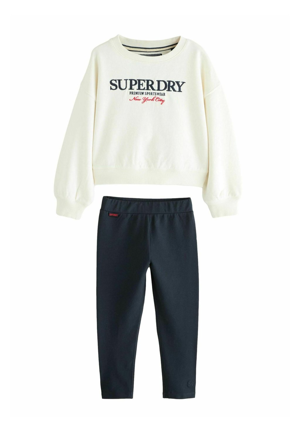

Костюм EMBROIDERY SET Superdry, белый