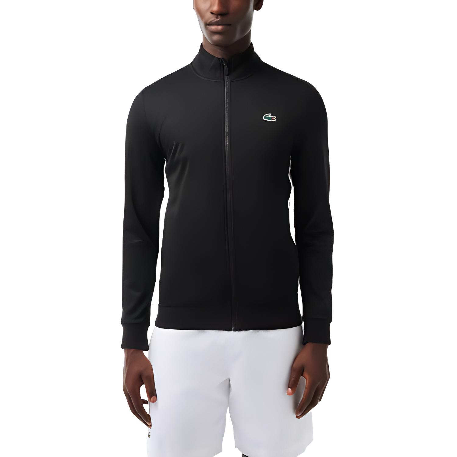 LACOSTE Застёгивающаяся на молнию теннисная куртка из рипстопа, Black — фото 4