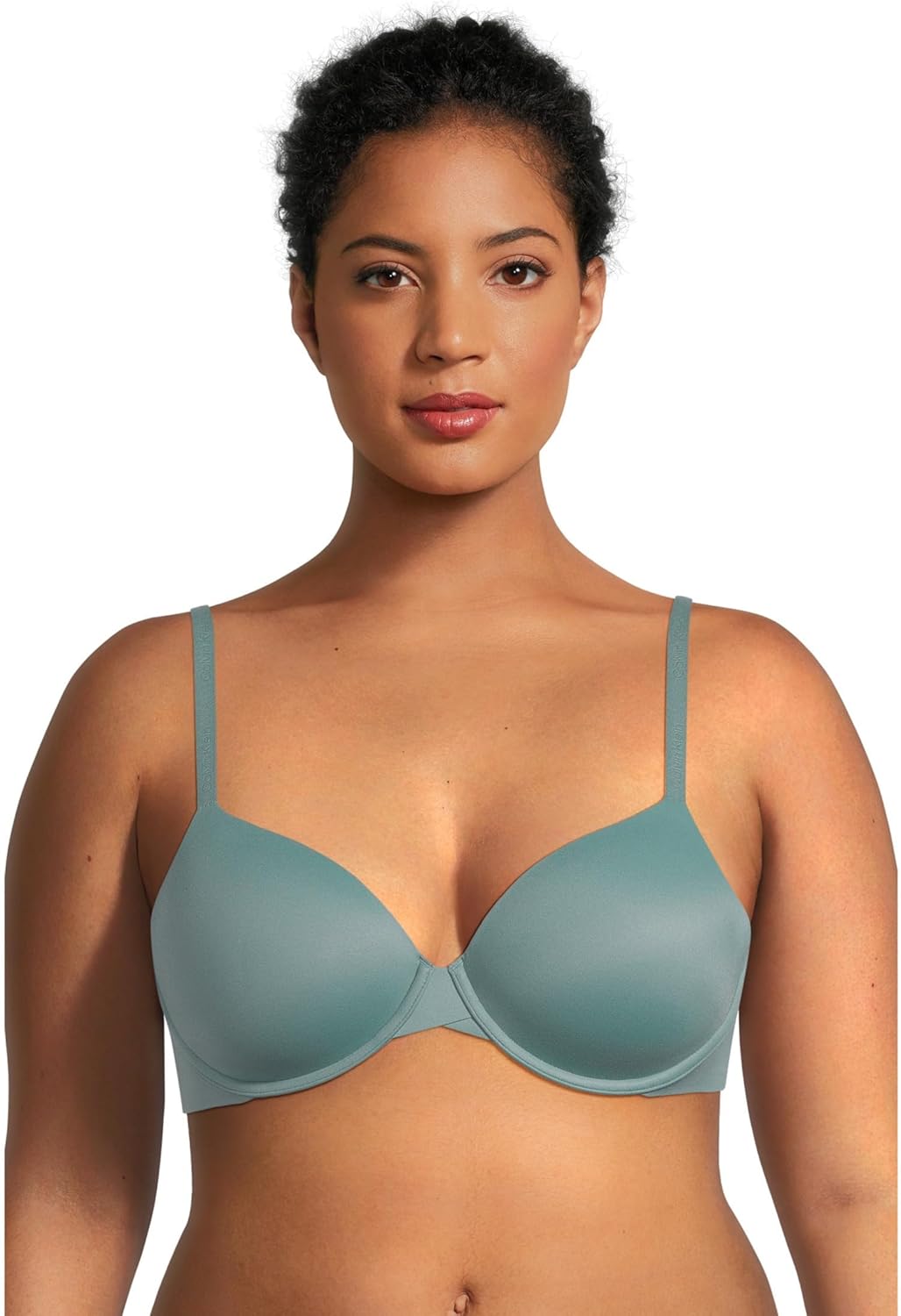 

Современный женский бюстгальтер-футболка Calvin Klein Perfectly Fit F3837, Turquoise