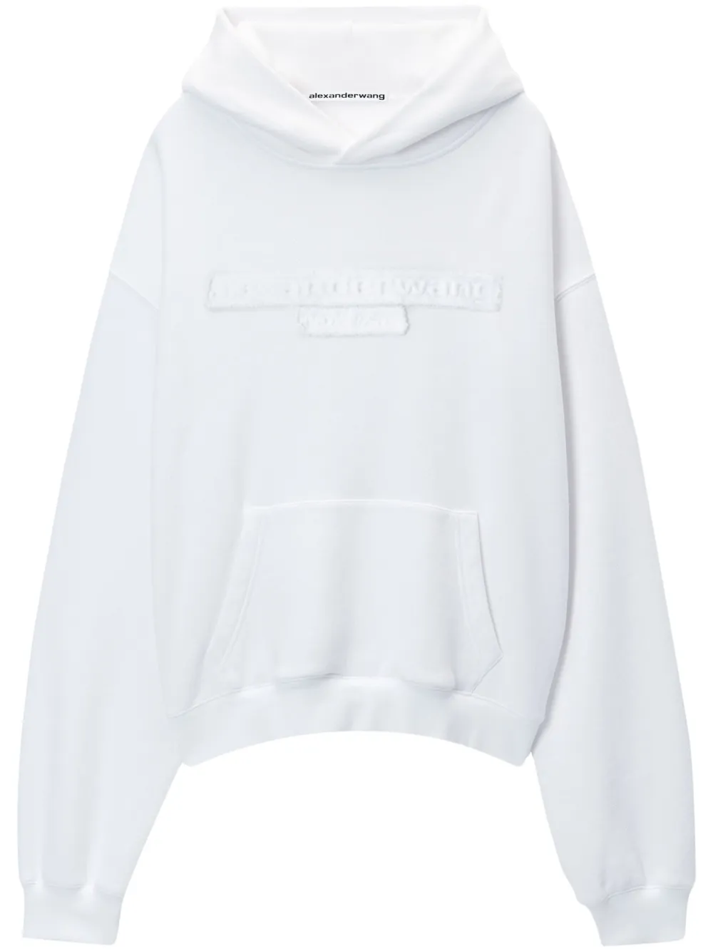 

Худи с логотипом Alexander Wang, белый