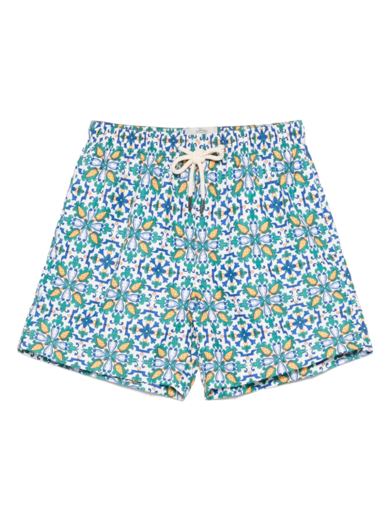 

Плавки-шорты с графическим принтом PENINSULA SWIMWEAR, белый