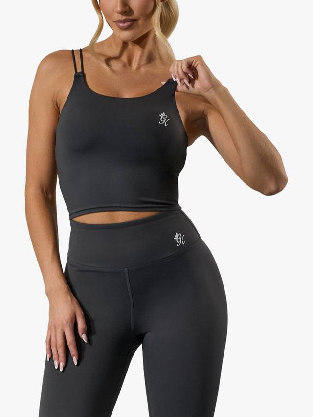 

Женский топ-жилет 365 Long Line для фитнеса Gym King, Oyster Grey