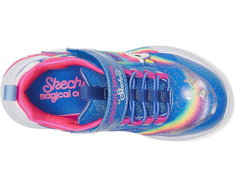 Детские кроссовки Skechers Unicorn Chaser 302298L (Little Kid/Big Kid) SKECHERS KIDS, Blue/Multi — фото 2