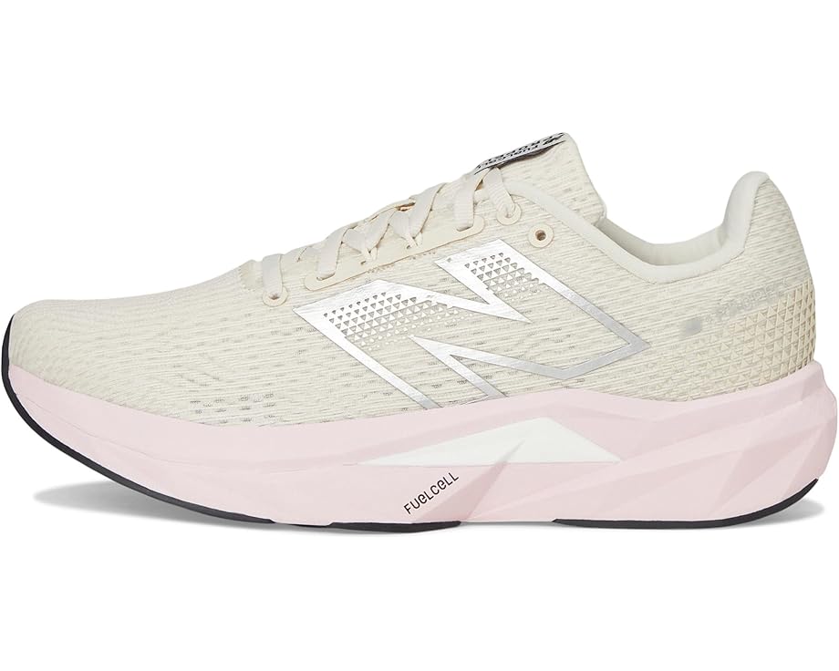 Кроссовки New Balance FuelCell Propel v5, цвет Linen/Pink Granite/Sea Salt — фото 4
