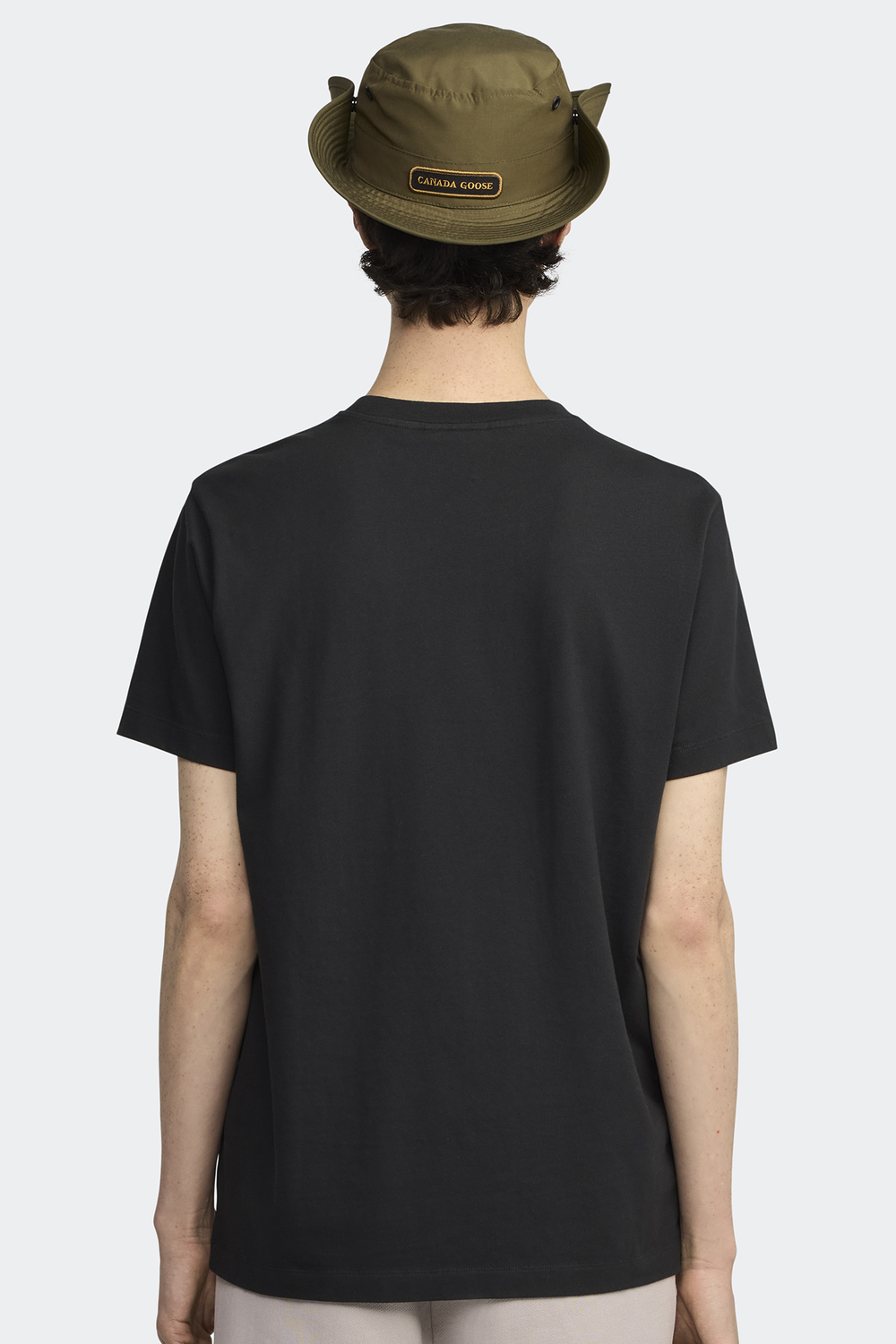 Футболка Canada Goose Emersen Embroidered Crewneck T-Shirt, черный — фото 3