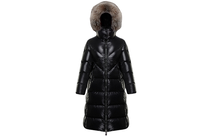 

Пуховик женский черный Moncler