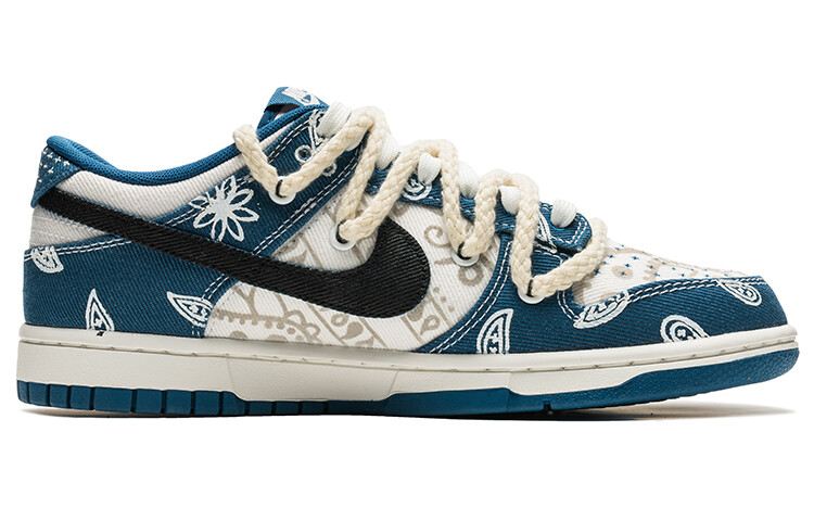 

Кроссовки Nike Dunk Skateboard Shoes Men Low-Top White Blue