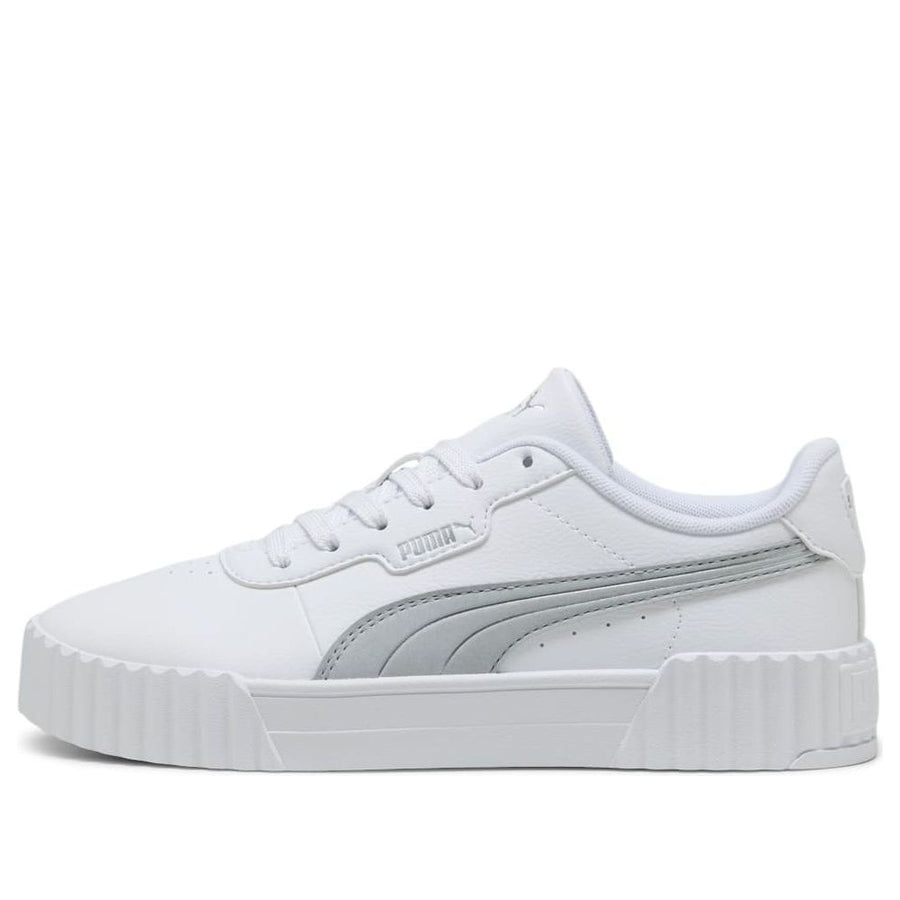 Кроссовки (WMNS) PUMA Carina 3.0 Aqua Metallics 'White Silver', белый