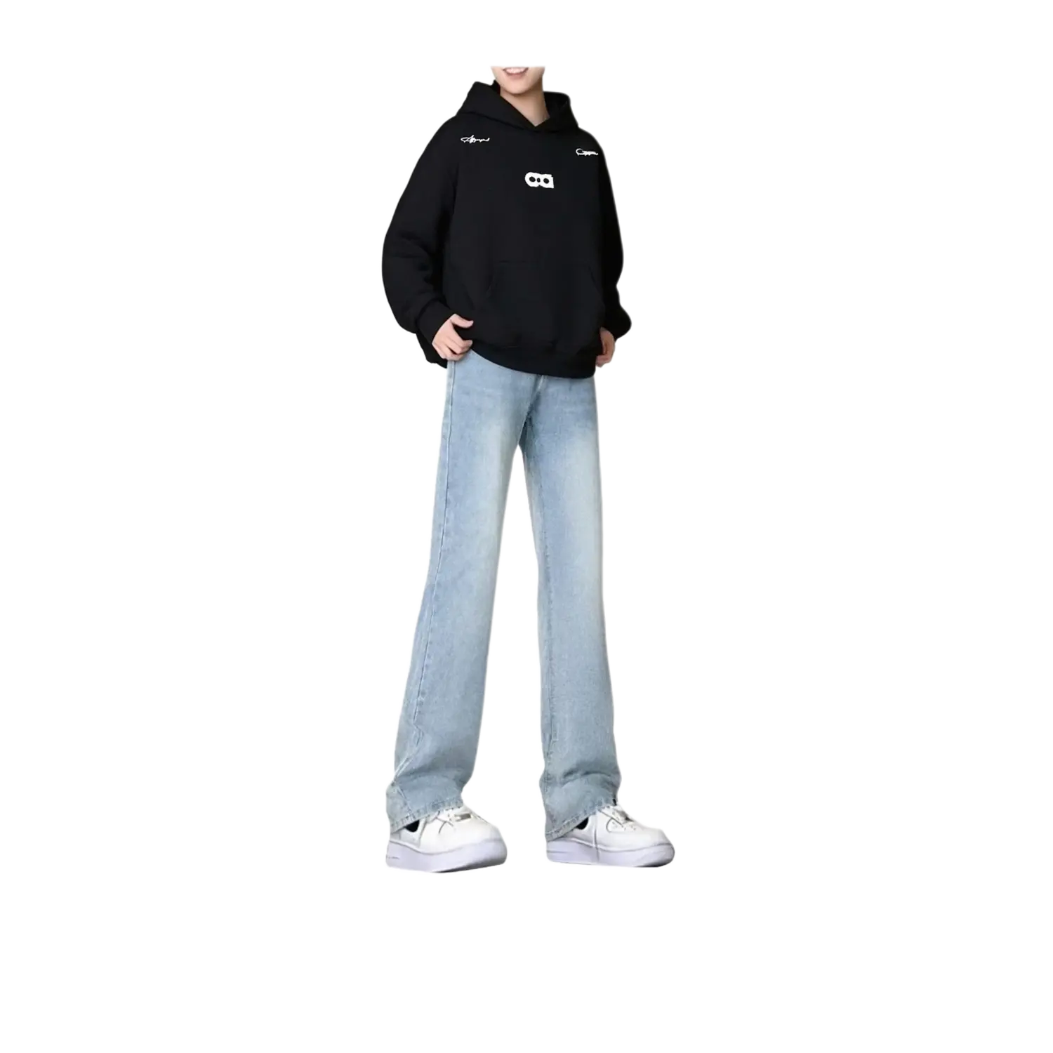 

Джинсы Unisex Moderate Flared HUANQIU, светло-синий[stretch upgraded]