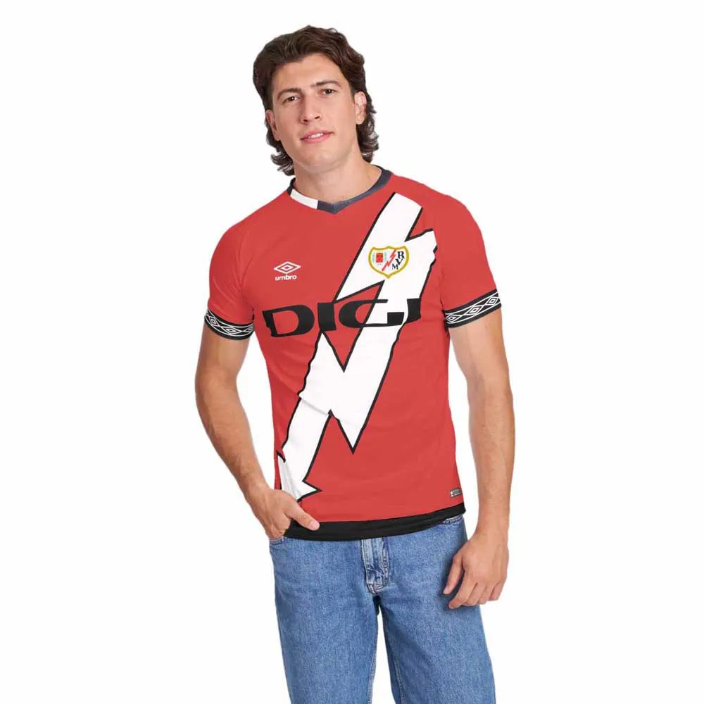 

Футболка с коротким рукавом Umbro Rayo Vallecano 22/23 Away, красный