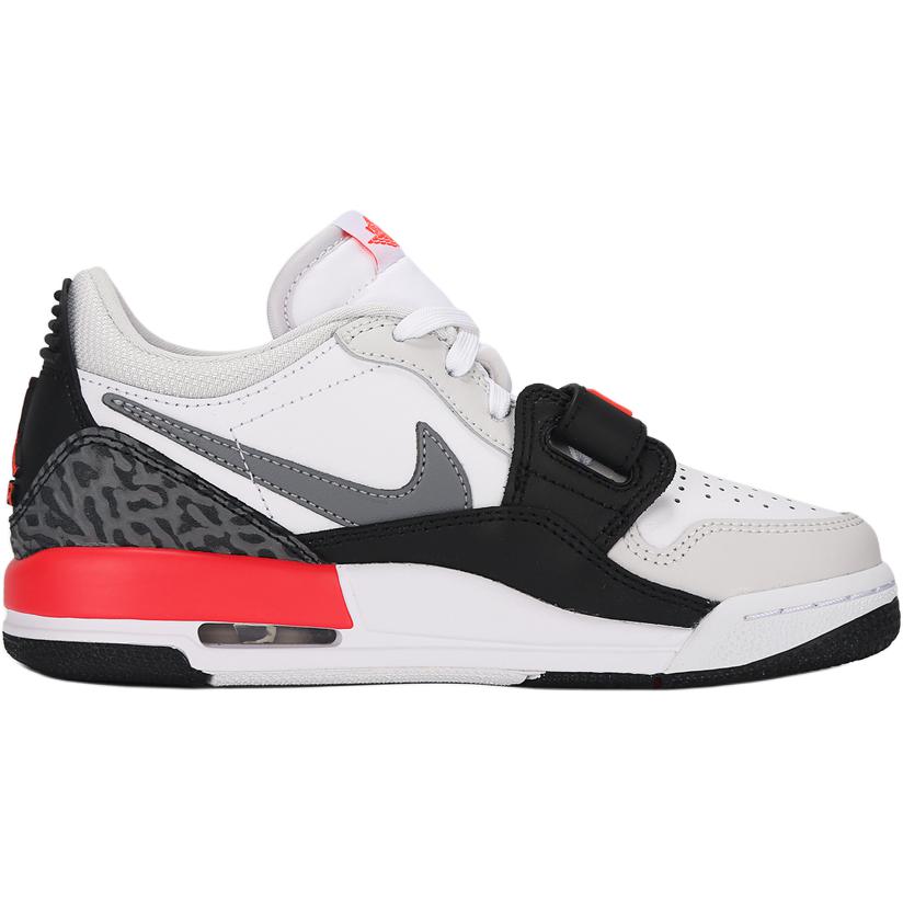 Jordan Legacy 312 Low top детские баскетбольные кроссовки White Unisex — фото 3