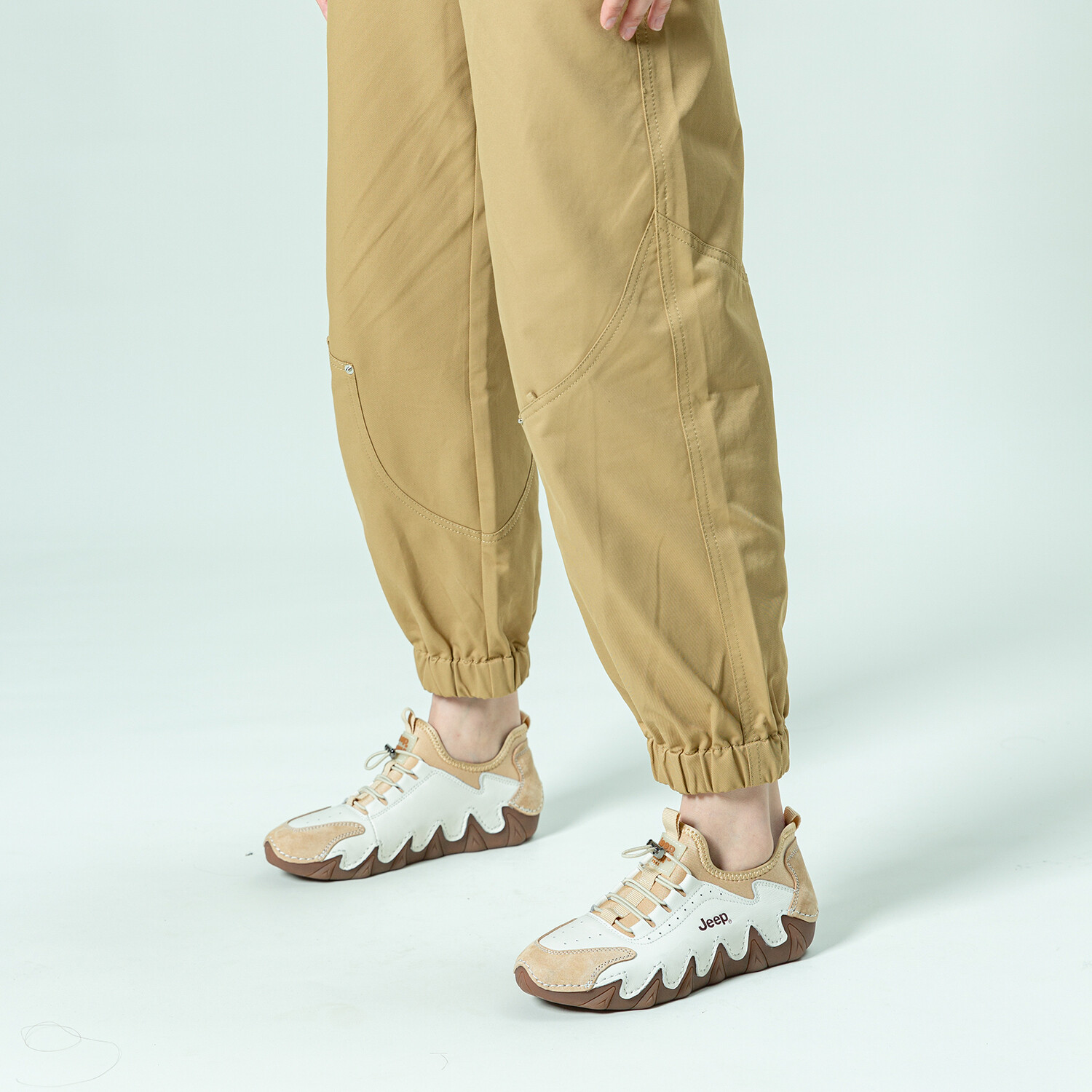 

Кроссовки Jeep Lifestyle Shoes Women's Low-top, белый/серый