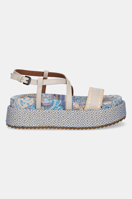 Кожаные сандалии Chelsea Flatform Sandal Kurt Geiger London, бежевый — фото 2