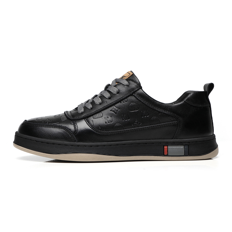 Мужские повседневные туфли Men's Black - KJ-05881 Black со скрытой платформой, цвет KJ-05881 Black Hidden Wedge — фото 2