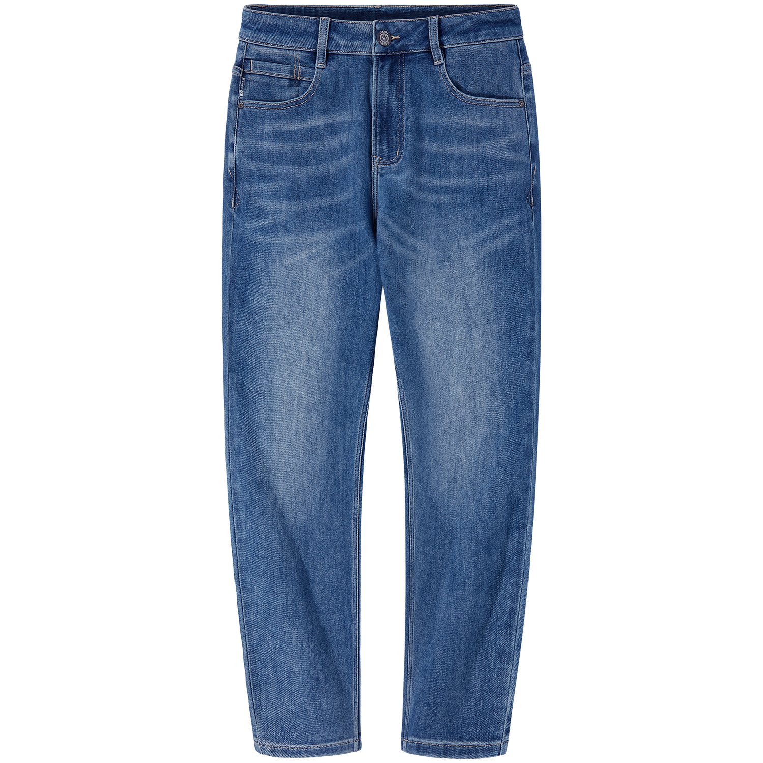 

Кэмел Мужские Джинсы Свободного Кроя Микростретч Хлопок Синьцзян Мягкие Дышащие Состаренная Стирка Черный Серый