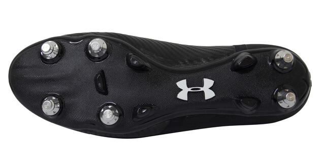 Ua Team Spotlight Hybird SG черные футбольные бутсы мужские Under Armour, черный — фото 4