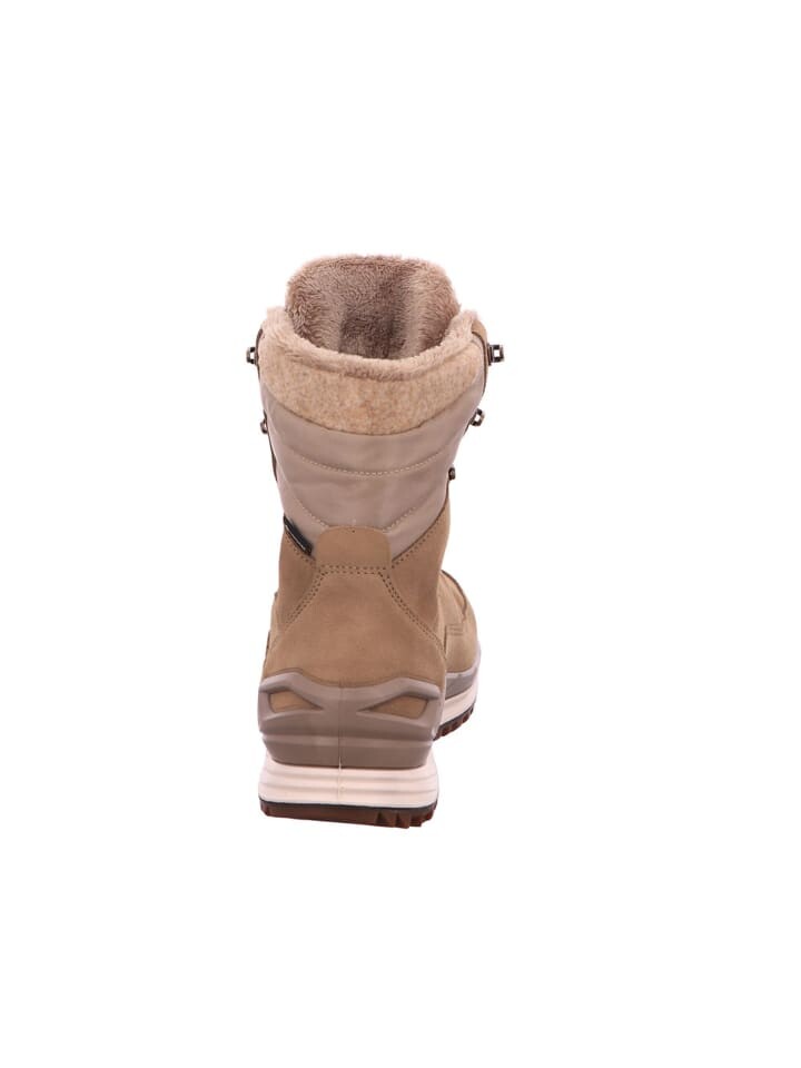 Ботинки женские Lowa Winterstiefeletten утепленные на шнуровке, бежевый — фото 2