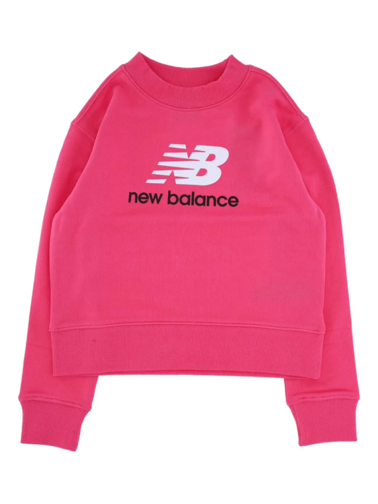 

Толстовка с логотипом New Balance Kids, розовый
