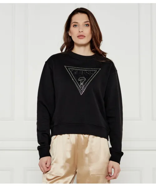 

Толстовка Regular fit Guess Jeans, черный