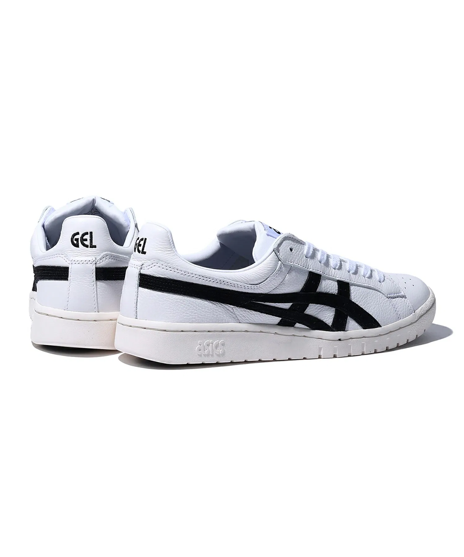 Унисекс кроссовки ASICS GEL-PTG из натуральной кожи, чёрно-белые — фото 2