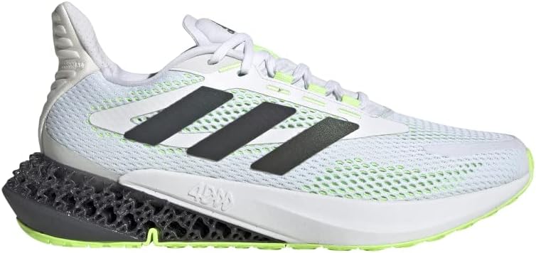 Кроссовки Adidas Men's 4DFWD 2, белый/черный/зеленый