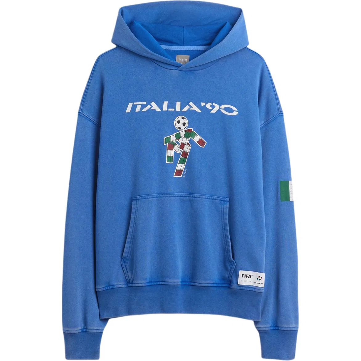 Свитшот с капюшоном GAP Royal Blue